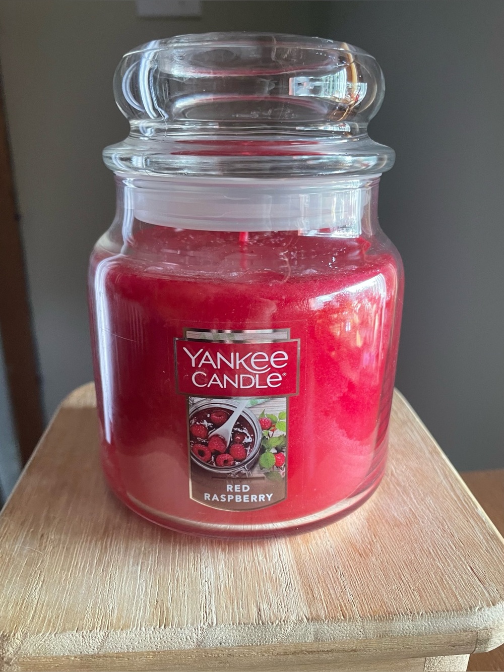 New Yankee Candle Red Raspberry 14.5 oz  Candle Jar